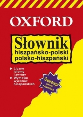 Słownik hiszpańsko-polski, polsko-hiszpański TW - Opracowanie zbiorowe