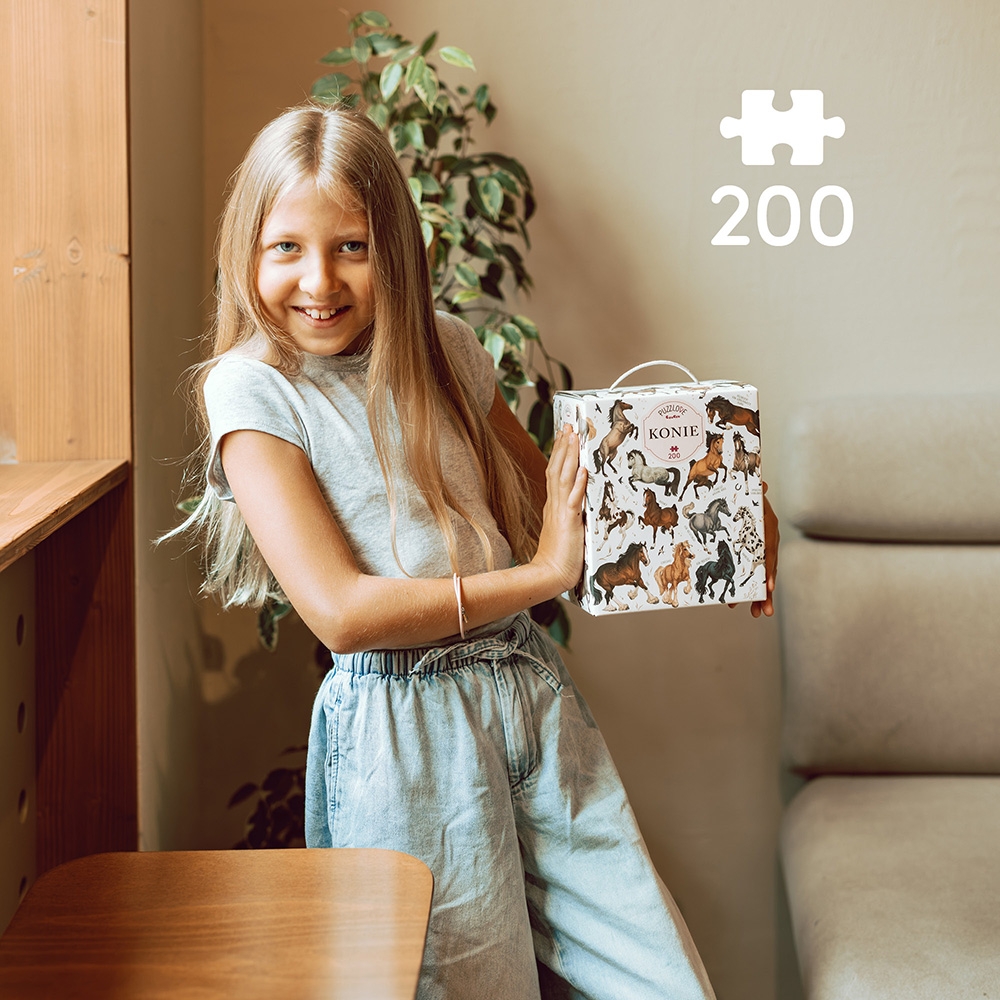 Puzzlove CzuCzu: Konie 200 el.