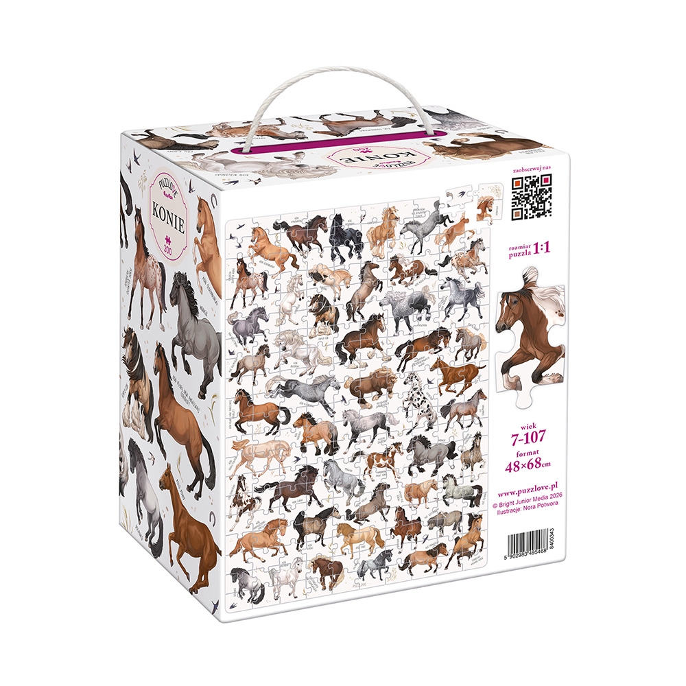 Puzzlove CzuCzu: Konie 200 el.