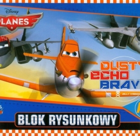 Blok rysunkowy A4 Planes 20 kartek Dusty Echo Bravo - <br />