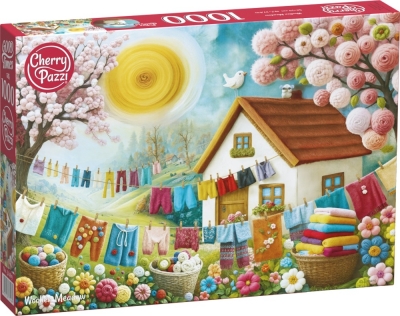 <img src='https://webimage.pl/pics/469/1/d5903728731469.jpg' style='height:440px' /> Puzzle 1000 CherryPazzi Woollen Meadow 31469