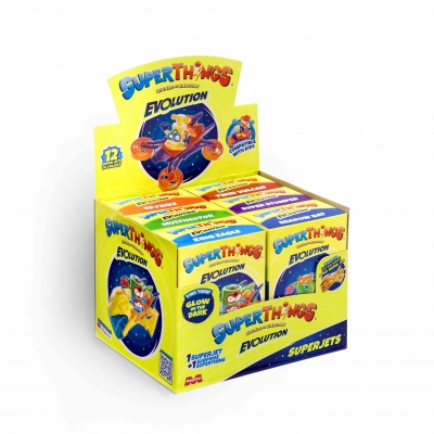Superthings Evolution 13 seria Super Jet +figurka 1szt.mix
