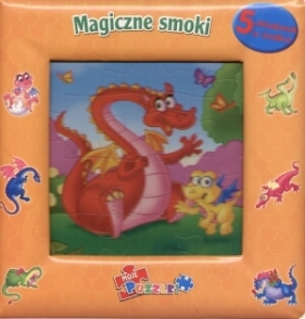 Magiczne smoki. Moje puzzle - Opracowanie zbiorowe