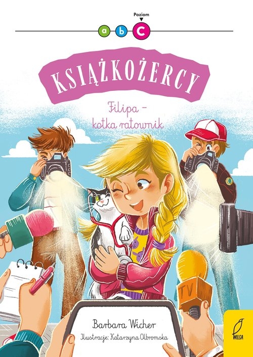 Książkożercy Filipa - kotka ratownik