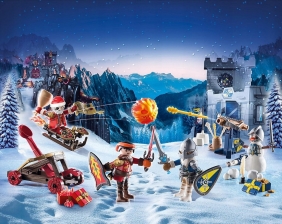 Playmobil, Kalendarz adwentowy Novelmore: Bitwa na śniegu (71346)