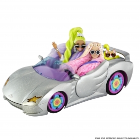 Barbie Extra. Kabriolet gwiazd + akcesoria (HDJ47)