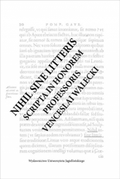 Nihil sine litteris - Opracowanie zbiorowe