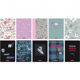 Zeszyt Herlitz A5/60k kratka z marginesem, 1 szt