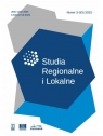 Studia Regionalne i Lokalne 3/2023 Opracowanie zbiorowe