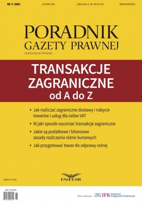Transakcje zagraniczne od A do Z