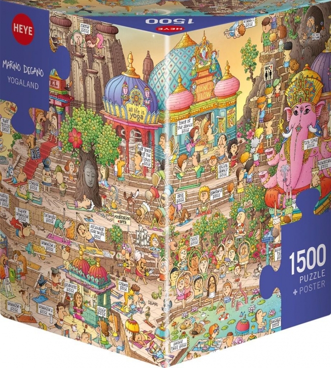 Puzzle 1500 W krainie Jogi (Puzzle+plakat)