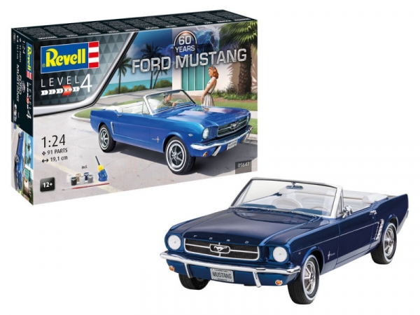 Zestaw upominkowy 60. rocznica Ford Mustang 1/24 (05647)