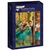 Bluebird Puzzle 1000: Różowa i zielona tancerka, Degas (60047)