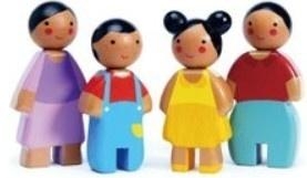 Rodzinka Sunny Doll drewniane