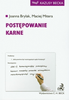 Postępowanie karne - Brylak Joanna, Mitera Maciej