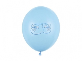 Balony 30cm Bucik pastel Baby Blue 50szt