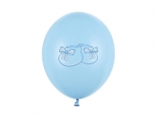 Balony 30cm Bucik pastel Baby Blue 50szt