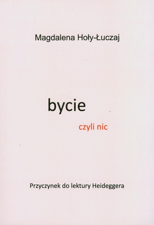 Bycie czyli nic