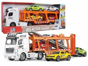 Laweta dwupoziomowa z 4 autami