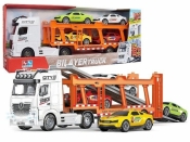 Laweta dwupoziomowa z 4 autami