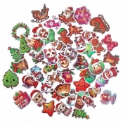 Naklejki winylowe Boże Narodzenie 4-6cm 50szt