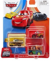 Pojazd Cars Mikroauta 3-pak Motel Cozy Cone (GKG01/GKG65)