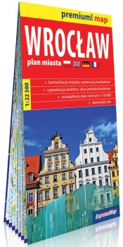 Wrocław plan miasta 1:22 500