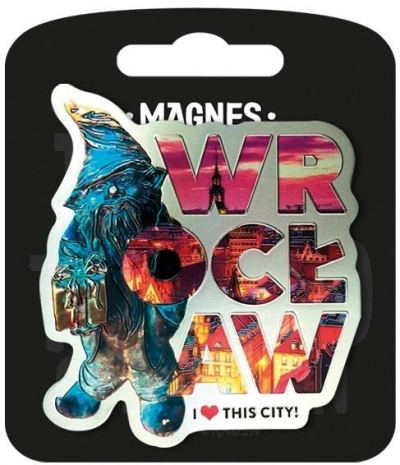 Magnes I love Poland Wrocław ILP-MAG-A-WR-03