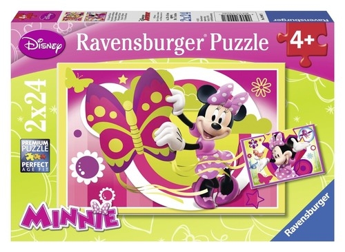 Puzzle Dzień z Minnie 2x24 (090471)