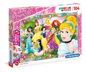 Puzzle Jewel SuperColor 104: Księżniczki (20147)
