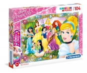 Puzzle Jewel SuperColor 104: Księżniczki (20147)