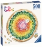 Ravensburger, Puzzle 500: Paleta kolorów. Pizza (17347)