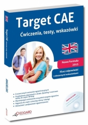 TARGET CAE ĆWICZENIA TESTY WSKAZÓWKI (Uszkodzona okładka) - Opracowanie zbiorowe