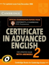 Cambridge certificate in advanced english 2 - <br />