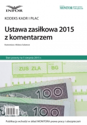 Ustawa zasiłkowa 2015 z komentarzem