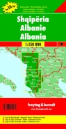 ALBANIA MAPA 1:150 000 FREYTAG & BERNDT