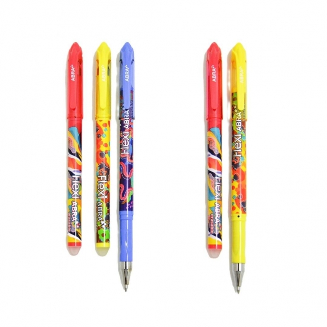 Długopis ścieralny Flexi Abra Ombre 3szt +2gratis
