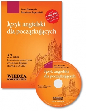 Język angielski dla początkujących+CD MP3 wyd.2015 - Irena Dobrzycka, Bronisław Kopczyński