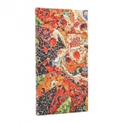 Kalendarz Paperblanks 2026 Gaudi’s Sun HOR Slim twarda okładka
