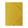 Teczka preszpanowa z gumką Bantex A4 - żółta