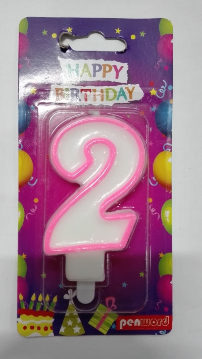 Świeczka urodzinowa - 2 (PTN-2)