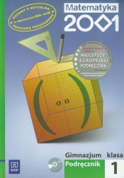 Matematyka 2001 1 Podręcznik z płytą CD - Opracowanie zbiorowe