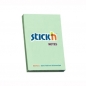 Notes samoprzylepny 76x51mm zielony pastel 12 sztuk