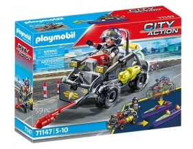 Playmobil City Action: Quad terenowy jednostki specjalnej (71147)