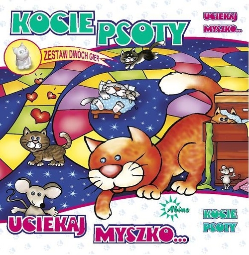 Kocie psoty Uciekaj Myszko