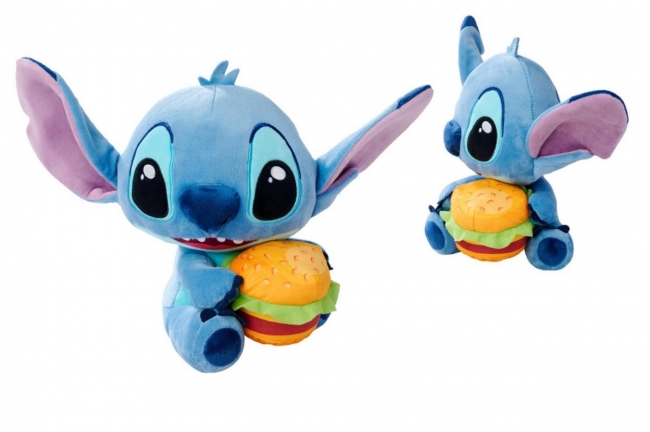 Stitch z burgerem 25cm