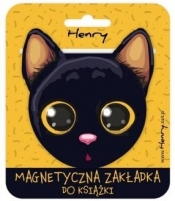 Zakładka magnetyczna - Kotek czarny
