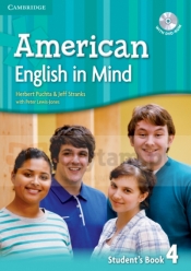 American English in Mind 4 Student's Book with DVD-ROM - Puchta Herbert, Stranks Jeff, Lewis-Jones Peter