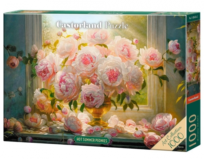 <img src='https://webimage.pl/pics/472/5/d5904438105472.jpg' style='height:440px' /> Puzzle 1000 Hot Summer Peonies CASTOR