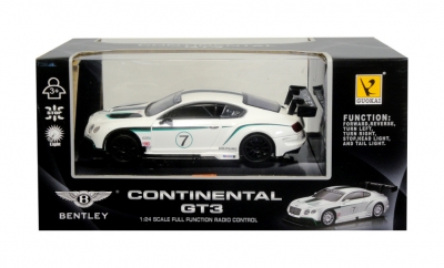 Auto Bentley 1:24 sterowane pilotem